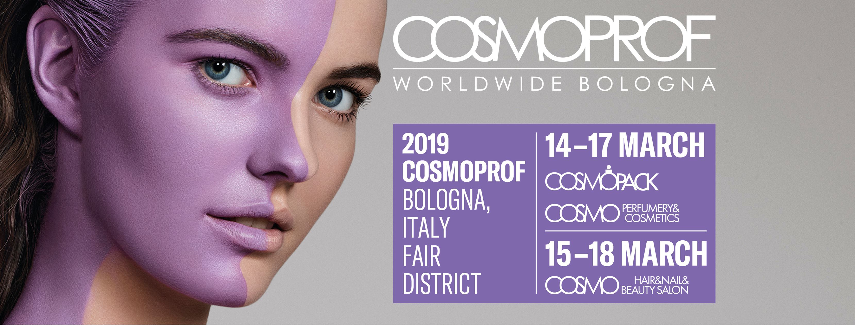 PDT Laboratori Cosmetici flies to Bologna for Cosmoprof Worldwide 2019