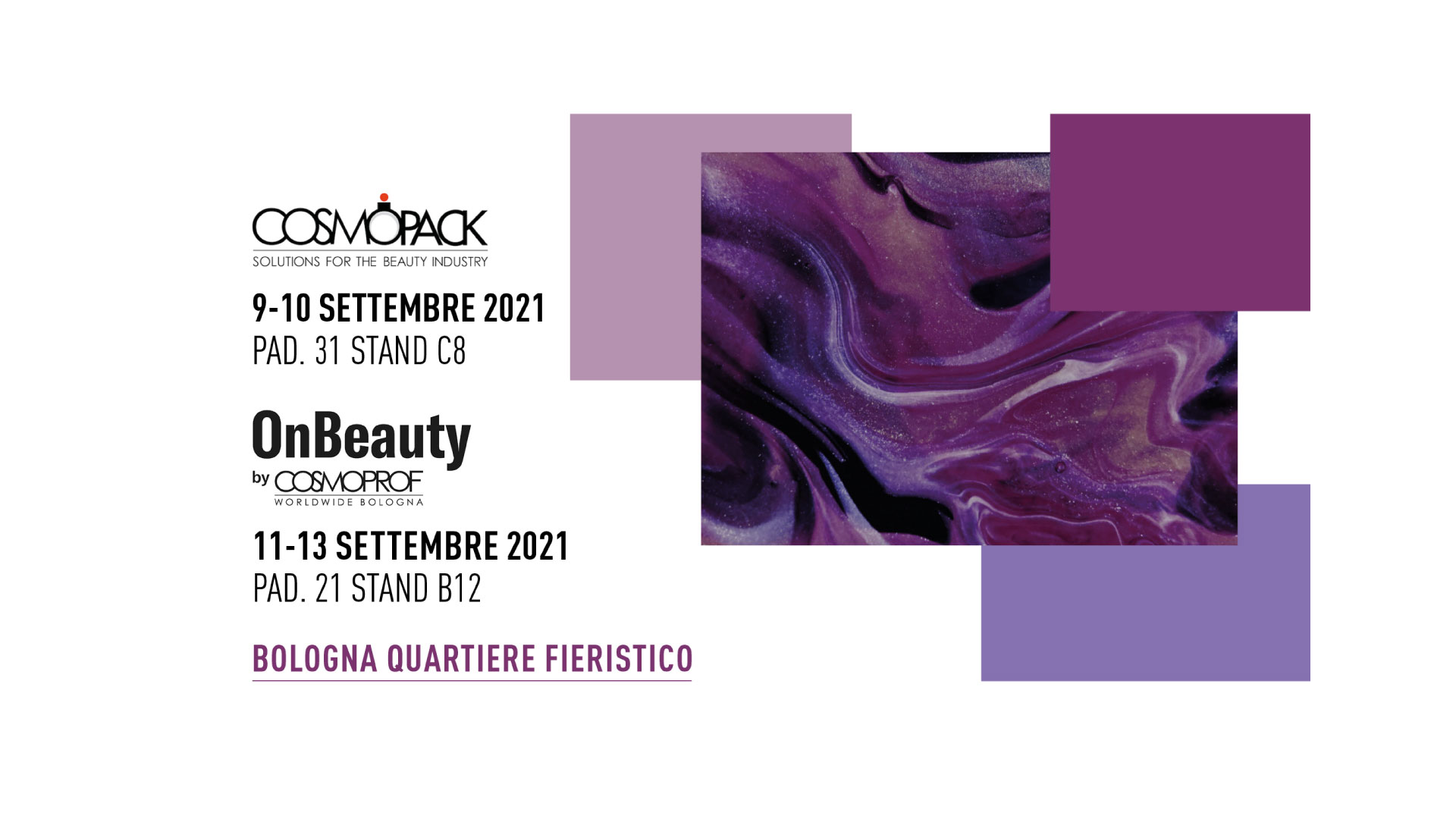 PDT Laboratori Cosmetici parteciperà all’evento “OnBeauty by Cosmoprof”