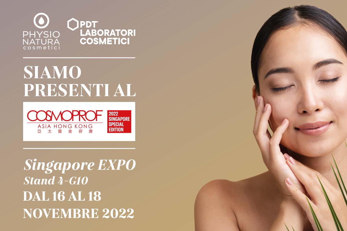 PDT Cosmetici al Cosmoprof Asia 2022